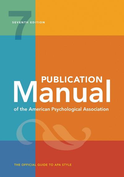 Publication Manual (OFFICIAL)