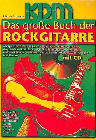 Das große Buch der Rockgitarre, m. Audio-CD