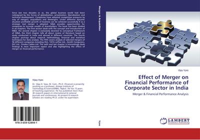 Effect of Merger on Financial Performance of Corporate Sector in India