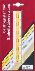 Griffregister zur Einheitsübersetzung