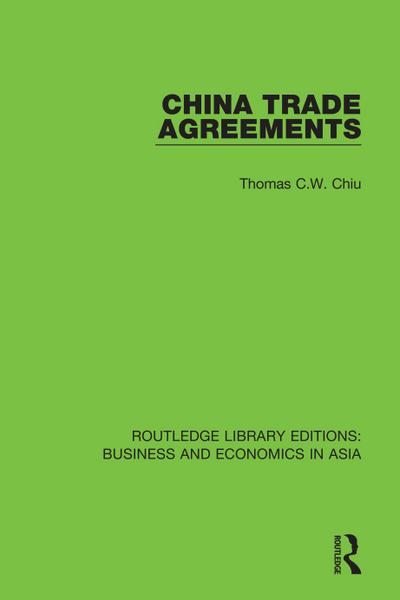 China Trade Agreements