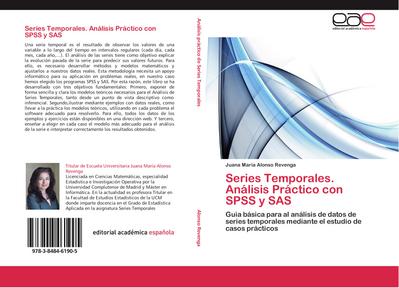 Series Temporales. Análisis Práctico con SPSS y SAS