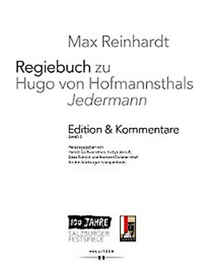 Max Reinhardt: Regiebuch zu Hugo von Hofmannsthals "Jedermann" | Edition & Kommentare