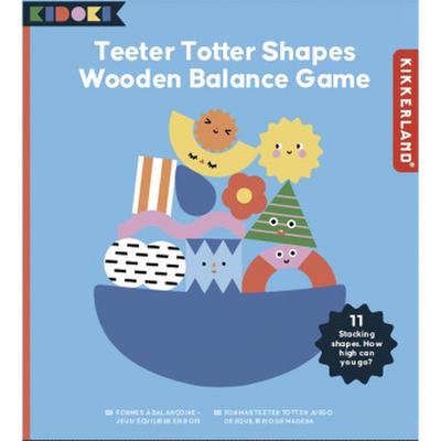 Teeter Totter Shapes Wood Balance Game (Spiel)