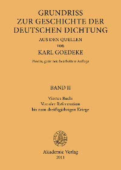 Viertes Buch: Von der Reformation bis zum dreissigjährigen Kriege