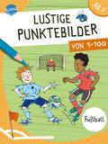 Lustige Punktebilder von 1-100 - Fußball