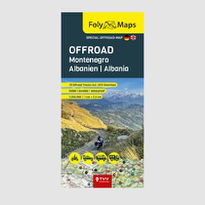 FolyMaps OFFROAD Montenegro - Albanien 1:250 000