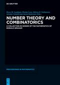 Number Theory and Combinatorics