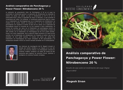 Análisis comparativo de Panchagavya y Power Flower: Nitrobenceno 20 %
