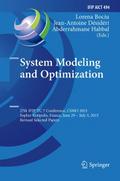 System Modeling and Optimization