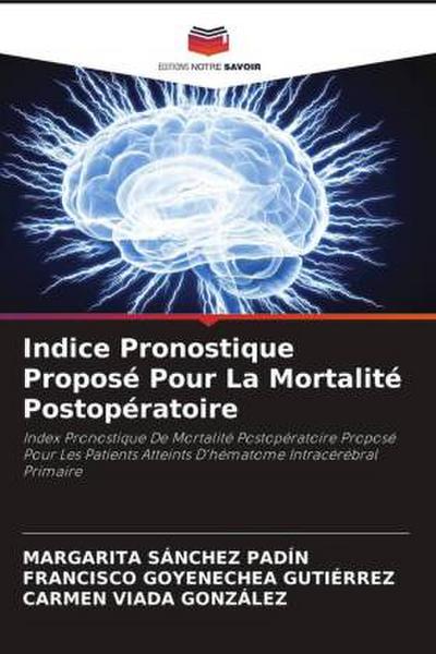 Indice Pronostique Proposé Pour La Mortalité Postopératoire