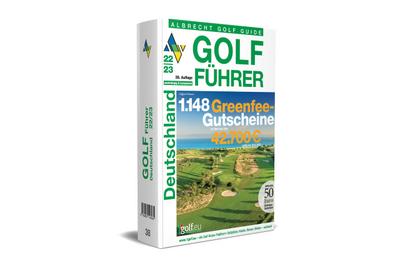 Albrecht Golf Führer Deutschland 22/23 inklusive Gutscheinbuch