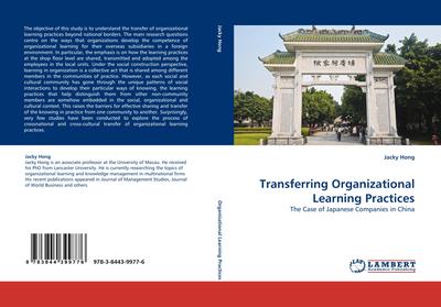 Transferring Organizational Learning Practices