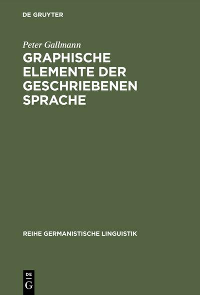 Graphische Elemente der geschriebenen Sprache