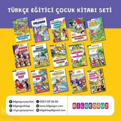 Türkce Egitici Cocuk Kitabi Seti 15 Kitap Takim