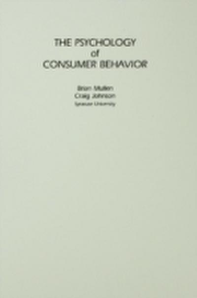 Psychology of Consumer Behavior