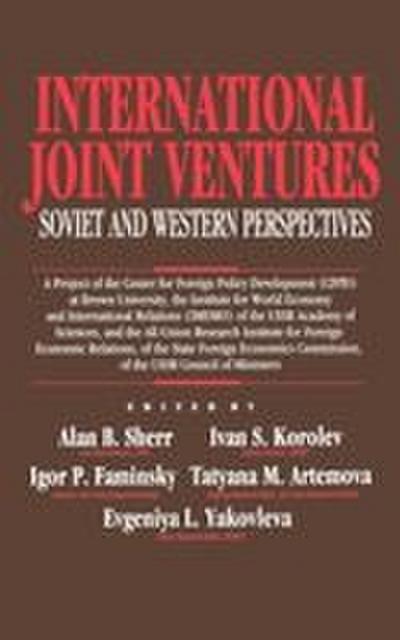 International Joint Ventures