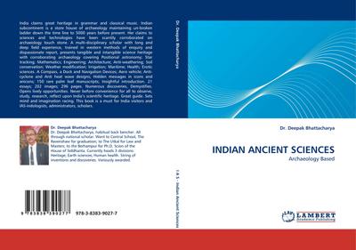 INDIAN ANCIENT SCIENCES - Deepak Bhattacharya