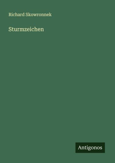 Sturmzeichen