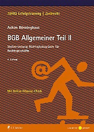 BGB Allgemeiner Teil II
