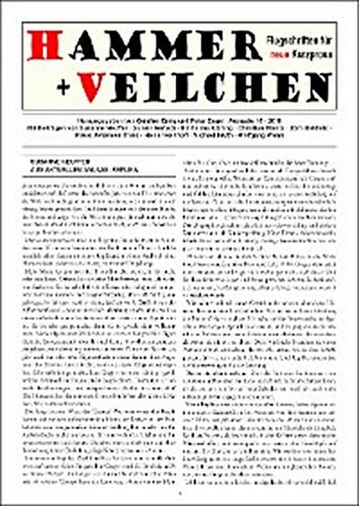 Hammer + Veilchen Nr. 15