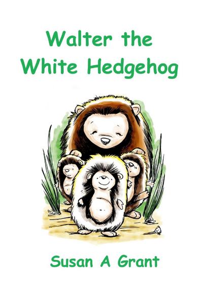 Walter the White Hedgehog