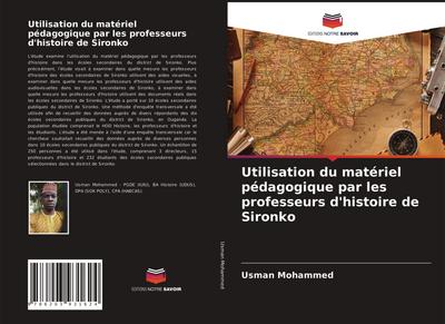 Utilisation du matériel pédagogique par les professeurs d’histoire de Sironko