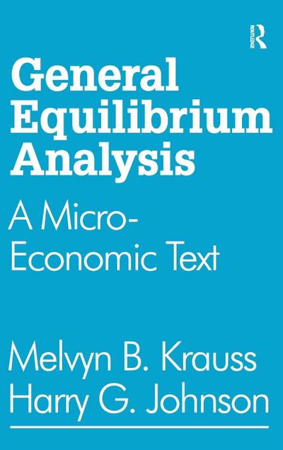 General Equilibrium Analysis