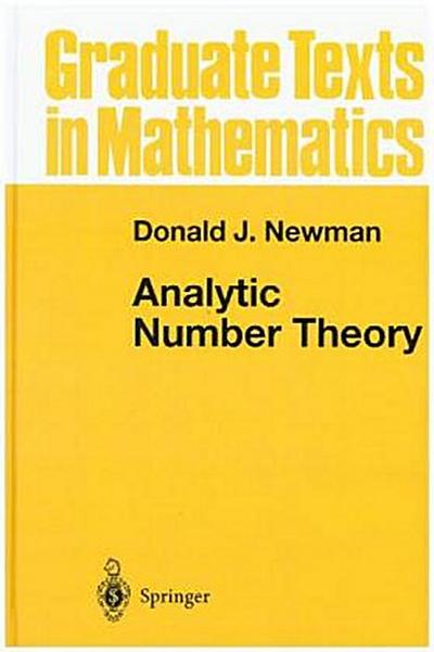 Analytic Number Theory