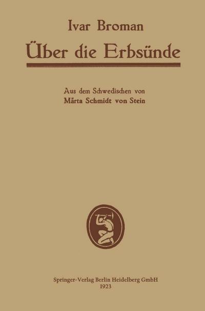 Über die Erbsünde