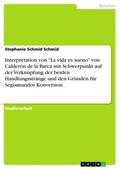 Interpretation von ’La vida es sueno’ 