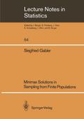 Minimax Solutions in Sampling from Finite Populations