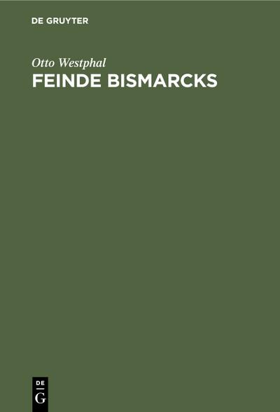 Feinde Bismarcks