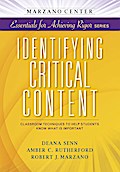 Identifying Critical Content: Classroom Techniques to Help Students Know What is Important