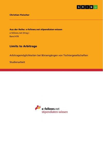 Limits to Arbitrage - Christian Fleischer