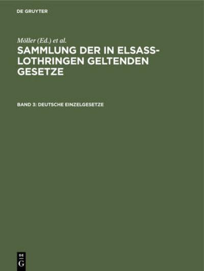Deutsche Einzelgesetze