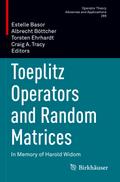 Toeplitz Operators and Random Matrices