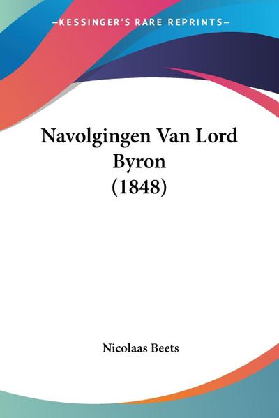 Navolgingen Van Lord Byron (1848)