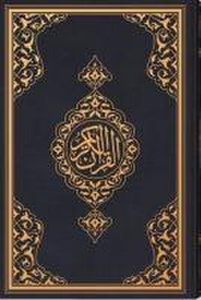 Hafiz Boy Kuran-i Kerim Yeni Cilt Siyah, Mühürlü