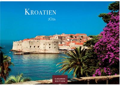 Kroatien Kalender 2026 - Wandkalender | Fotokalender Südeuropa 50x35cm | Entdecken Sie den schönsten Winkel Kroatiens mit unserem Kalender