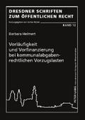 Vorläufigkeit und Vorfinanzierung bei kommunalabga