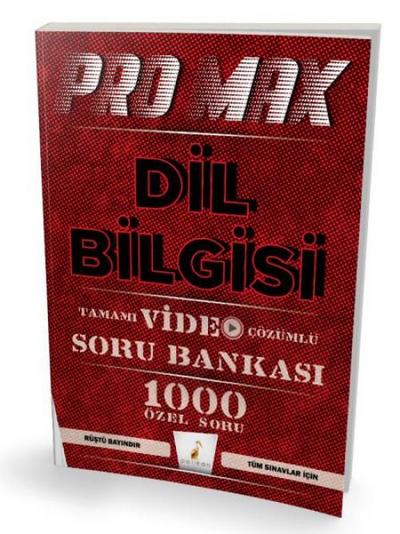 Promax Dil Bilgisi Tamami Video Cözümlü Soru Bankasi