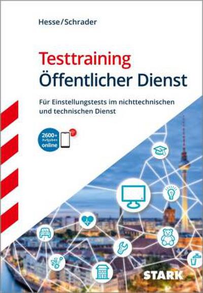 STARK Testtraining - Öffentlicher Dienst - Einstellungstest, m. 1 Buch, m. 1 Beilage