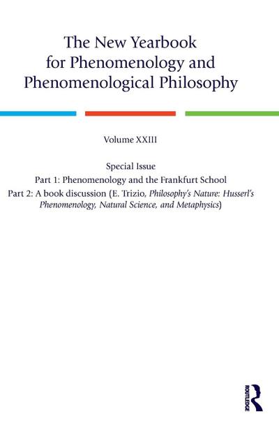 The New Yearbook for Phenomenology and Phenomenological Philosophy