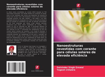 Nanoestruturas revestidas com corante para células solares de elevada eficiência