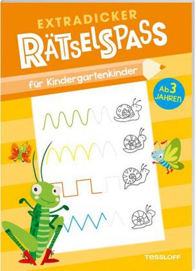 Extradicker Rätselspaß für Kindergartenkinder