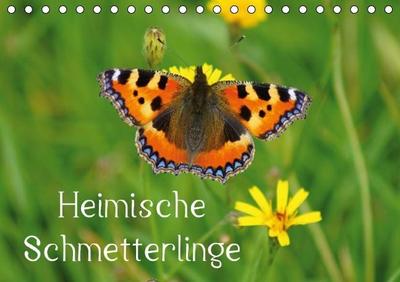 Heimische Schmetterlinge / Geburtstagskalender (Tischkalender immerwährend DIN A5 quer)