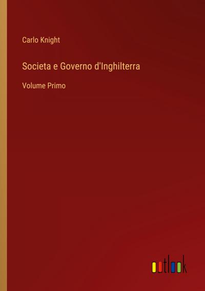 Societa e Governo d’Inghilterra