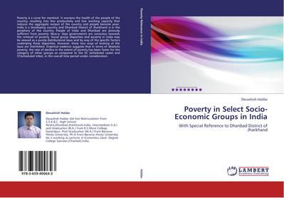 Poverty in Select Socio-Economic Groups in India