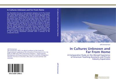 In Cultures Unknown and Far From Home